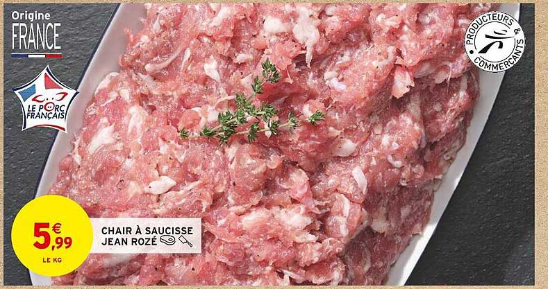 chair à saucisse jean rozé