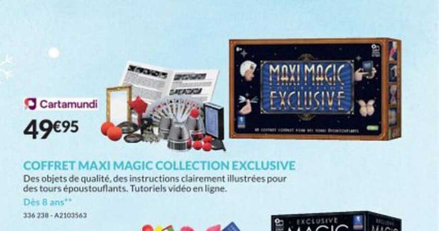 coffret maxi magic collection exclusive