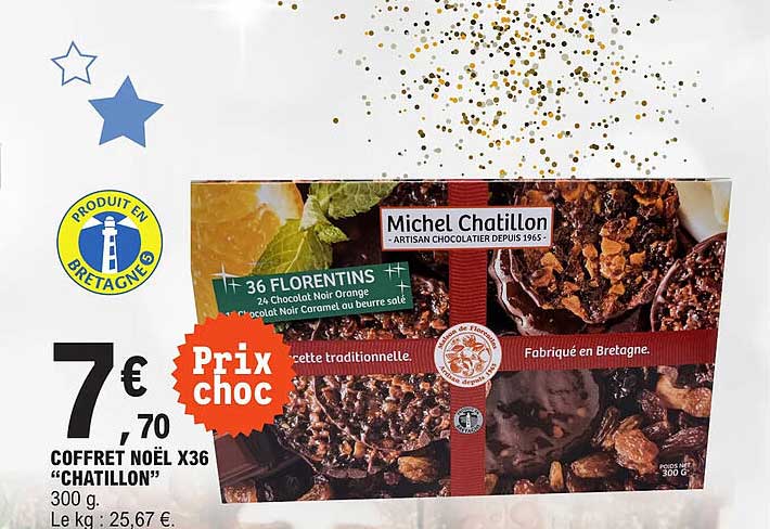 coffret noël x36 "chatillon"