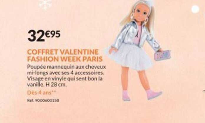 coffret valentine fashion week paris