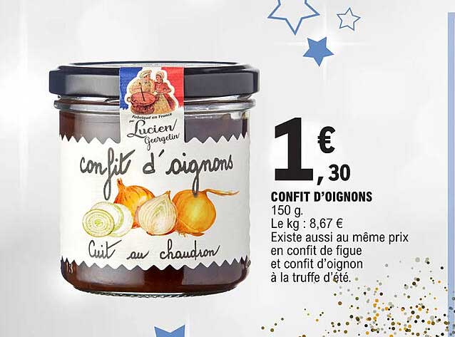 confit d'oignons