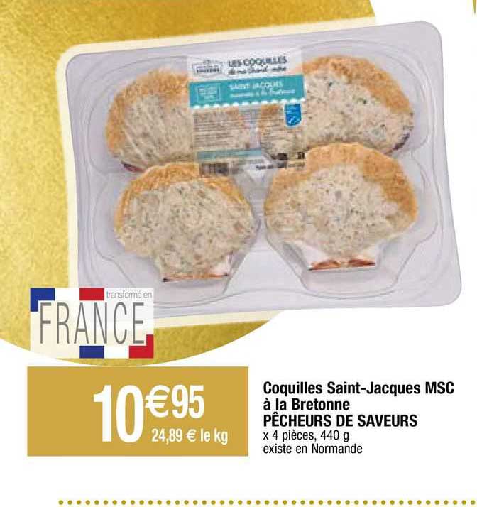 coquilles saint-jacques msc à la bretonne pêcheurs de saveurs