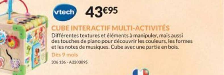 cube interactif multi-activites