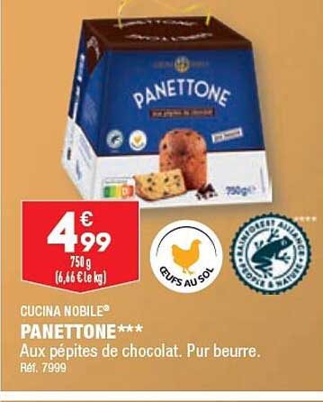 cucina nobile panettone
