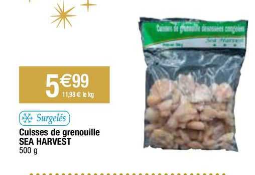 cuisses de grenouille sea harvest