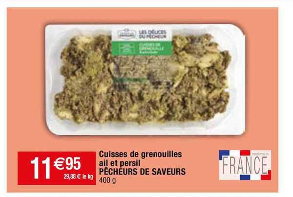 cuisses de grenouilles ail et persil pêcheurs de saveurs