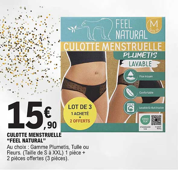 culotte menstruelle "feel natural"