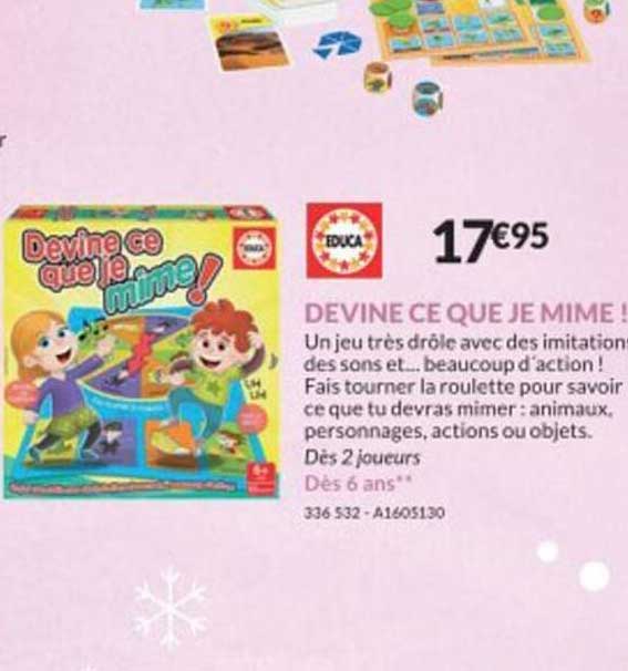 devine ce que mime !