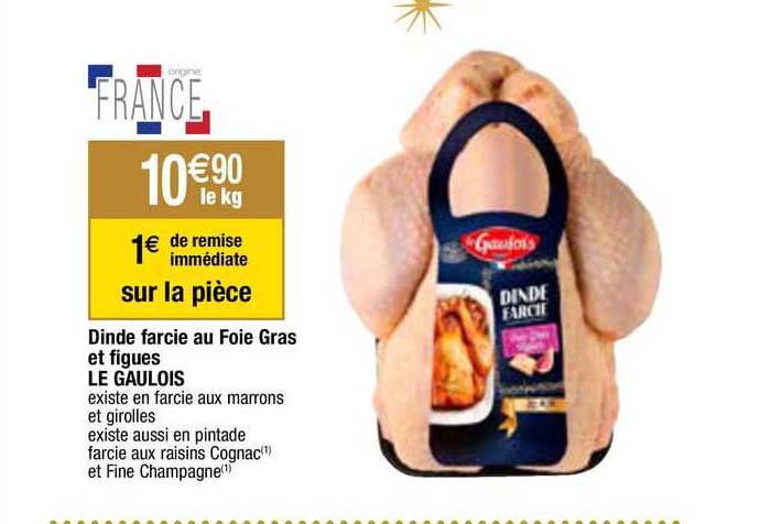 Dinde Farcie Au Foie Gras Et Figues Le Gaulois