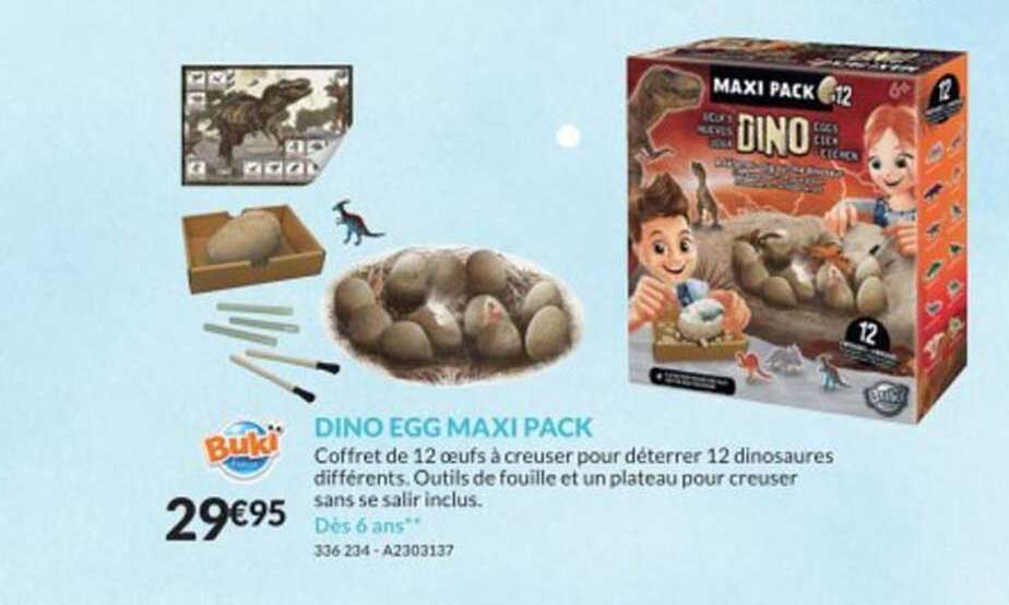 dino egg maxi pack