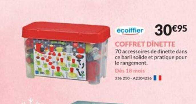 ecoiffier coffret dinette