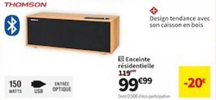 enceinte résidentielle thomson