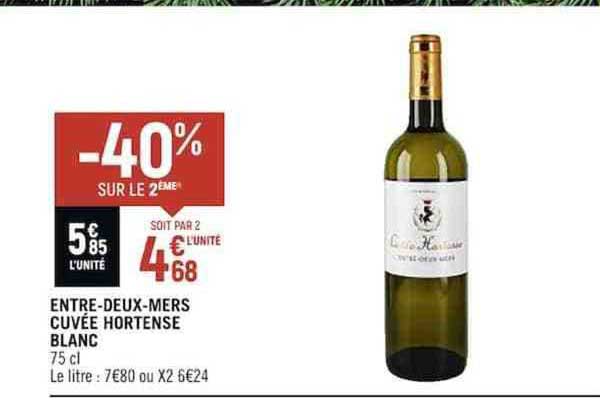 entre-deux-mers cuvée hortense blanc
