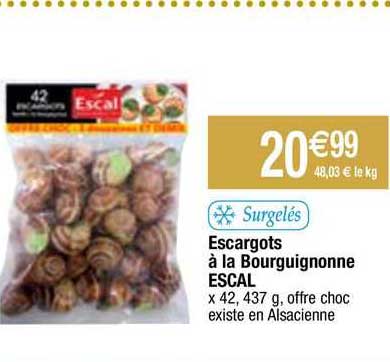 escargots à la bourguignonne escal