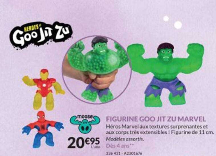 figurine goo jit zu marvel