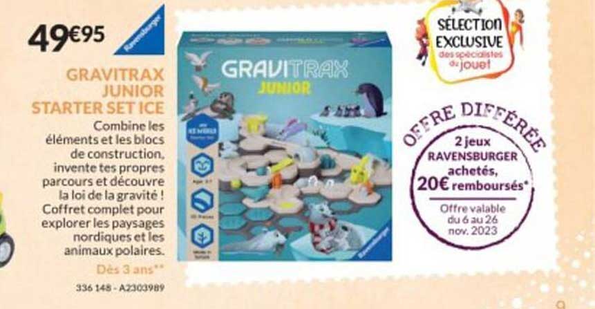 gravitrax junior starter set ice