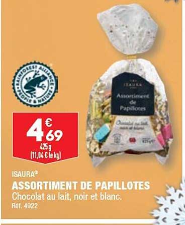 isaura assortiment de papillotes
