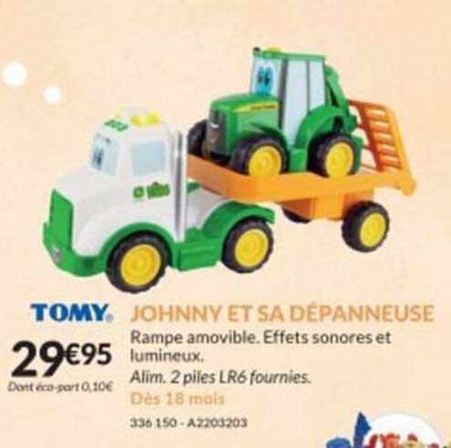 johnny et sa dépanneuse tomy