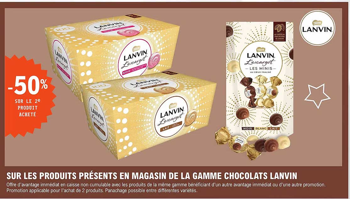 La Gamme Chocolats Lanvin