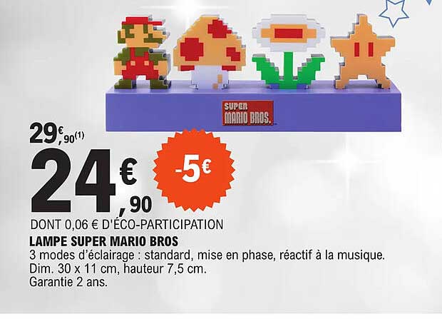 lampe super mario bros