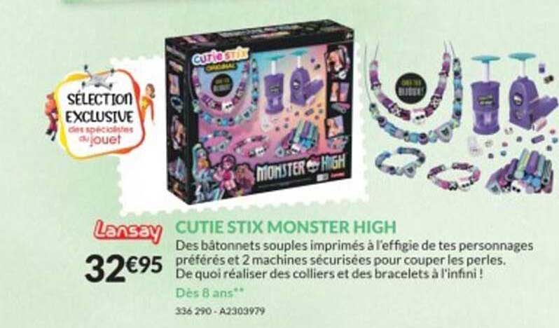 lansay cutie stix monster high
