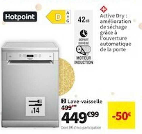 lave-vaisselle hotpoint