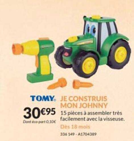 le construis mon johnny tomy