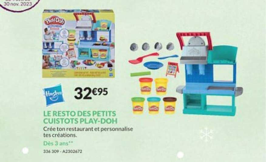 le resto des petits cuistots play-doh