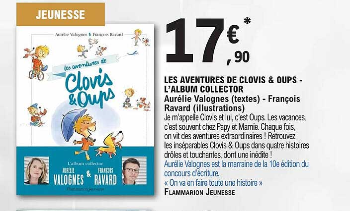 les aventures de clovis & oups - l'album collector