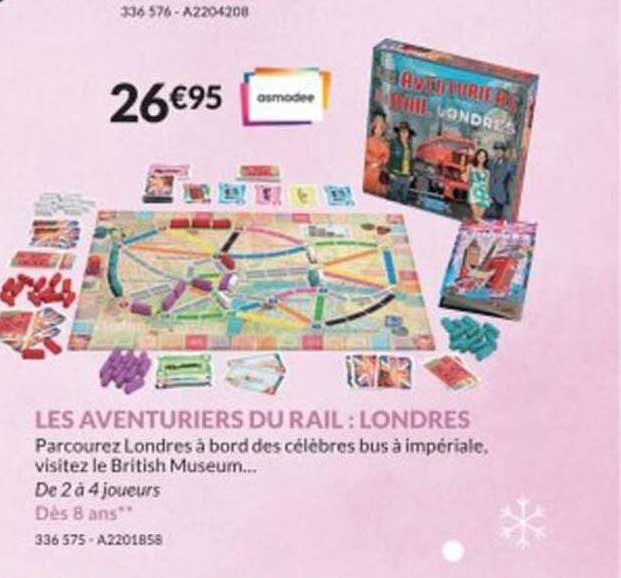 les aventuriers du rail : londres