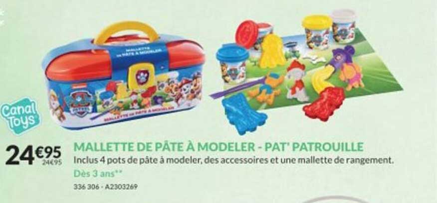 Mallette De Pate A Modeler - Pat' Patrouille