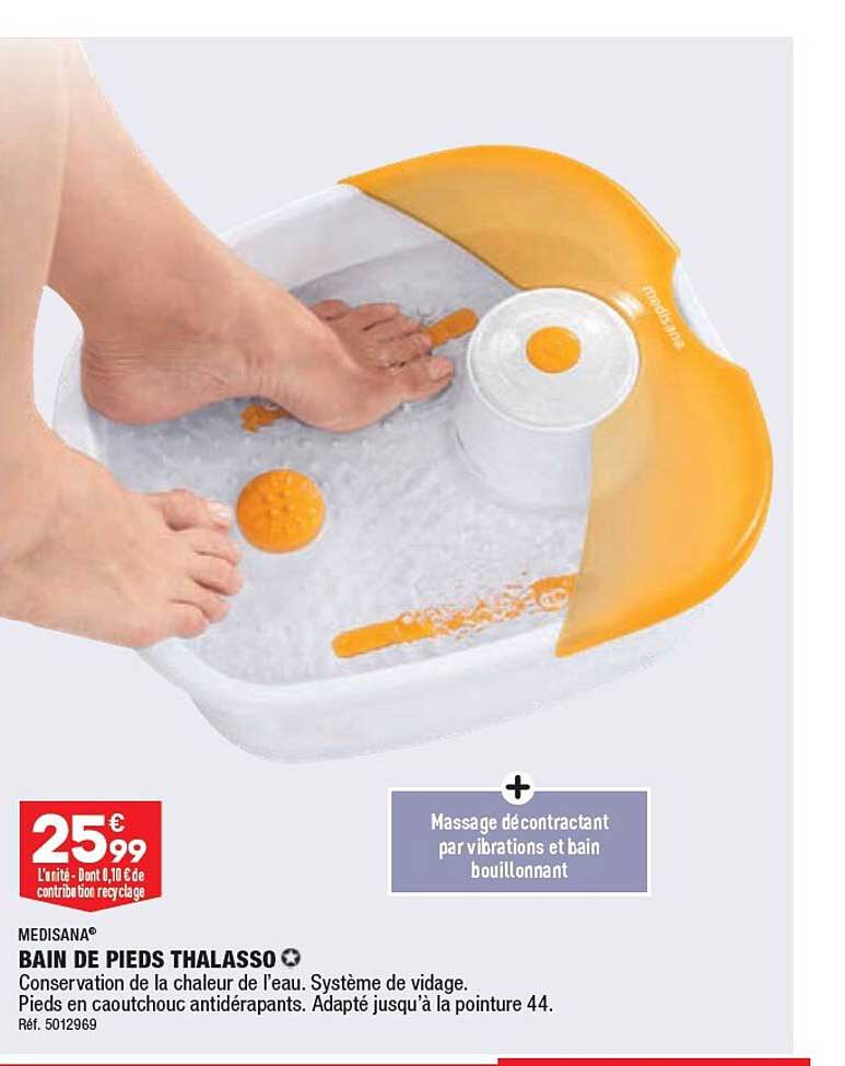 Medisana Bain De Pieds Thalasso