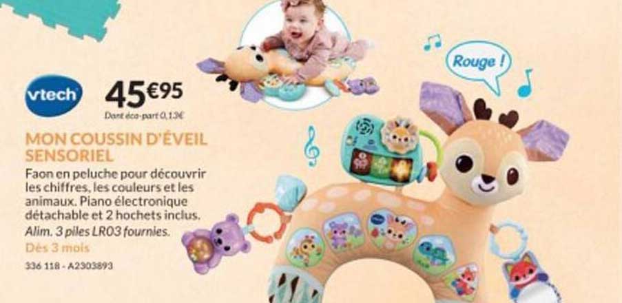 mon coussin d'eveil sensoriel