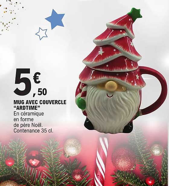 Mug Avec Couvercle "ardtime"