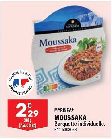 Myrinea Moussaka