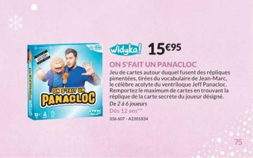 on s'fait un panacloc