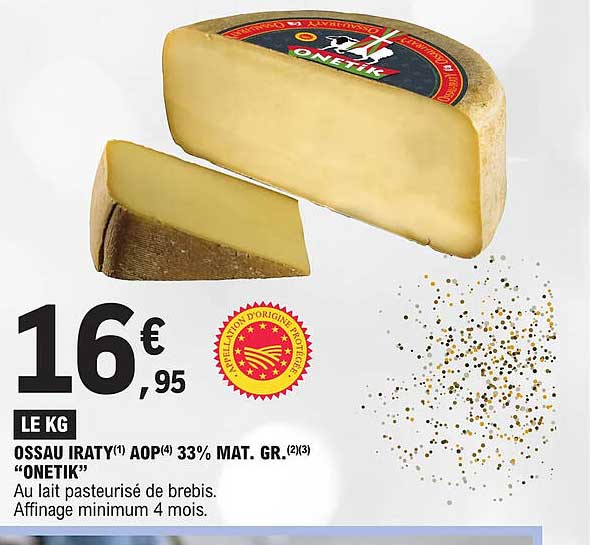 ossau iraty aop 33% mat. gr. "onetik"