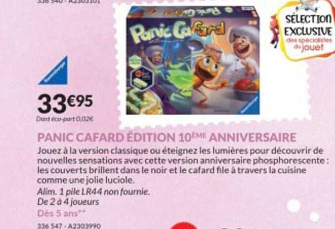panic cafard edition 10 anniversaire