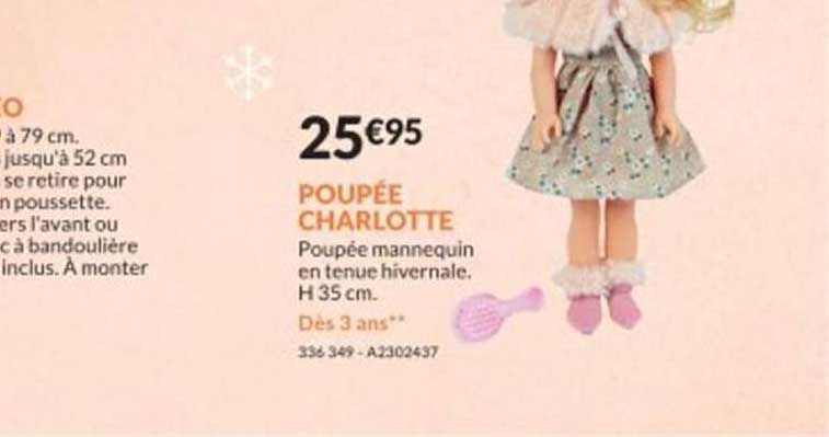 poupee charlotte