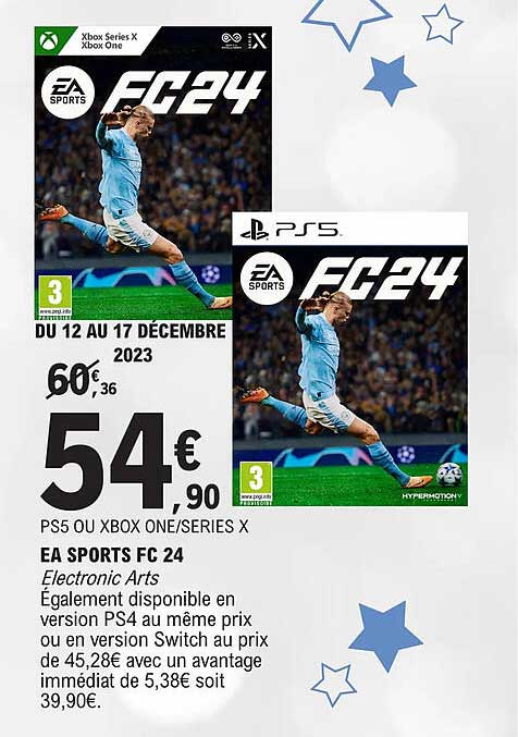 ps5 ou xbox one/series x ea sports fc 24