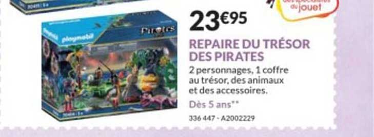 repaire du tresor des pirates