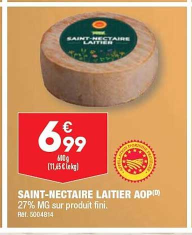 saint-nectaire laitier aop