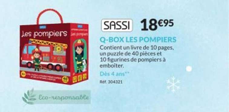 sassi q-box les pompiers