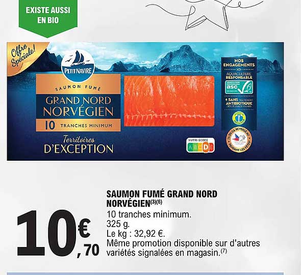 saumon filé grand nord norvégien