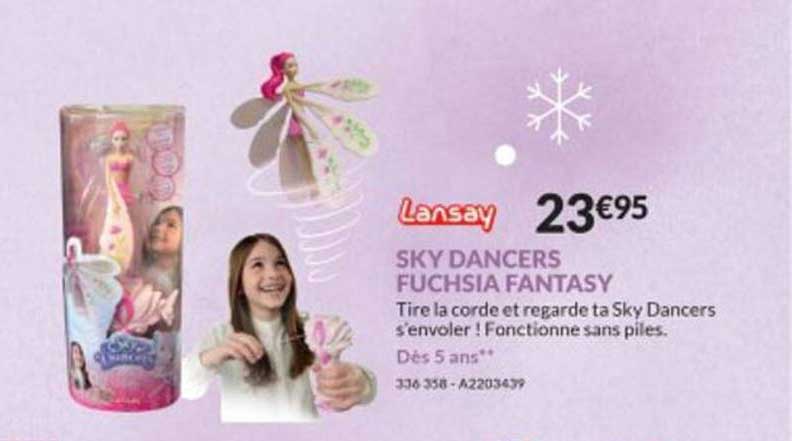 sky dancers fuchsia fantasy