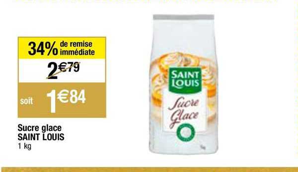 sucre glace saint louis