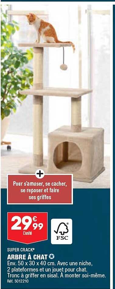 super crack arbre à chat