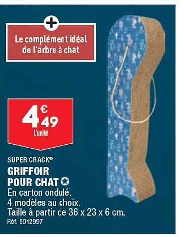 super crack griffoir pour chat