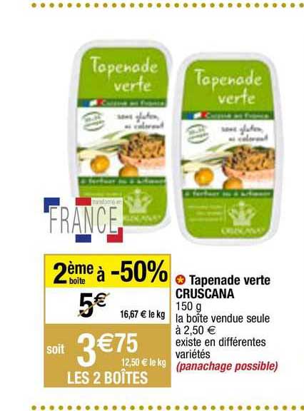 Tapenade Verte Cruscana