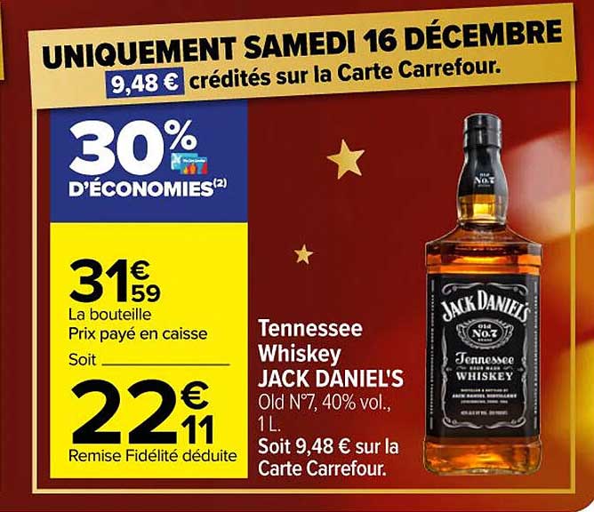 tennessee whiskey jack daniel's